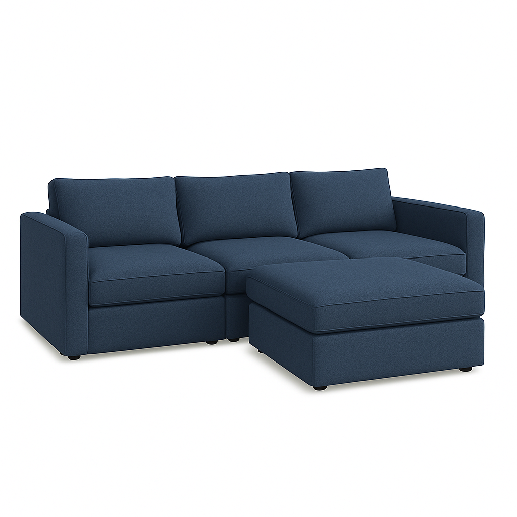 Sofá Modular Azul